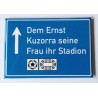 Magnet "Dem Ernst Kuzorra seine Frau Ihr Stadion"