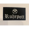 Ruhrpott Patch schwarz zum Aufbügeln oder Aufnähen
