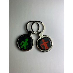 Schlüsselanhänger Ampelmännchen