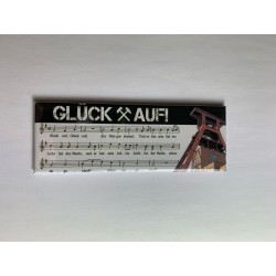 Magnet Glückauf mit dem Steigerlied
