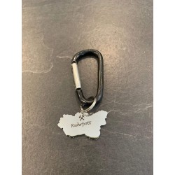Schlüsselanhänger Karabiner mit Ruhrpott