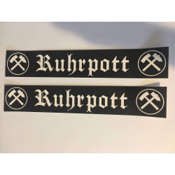 Aufkleber Ruhrpott schwarz
