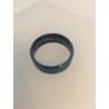 Blauer Edelstahlring "Schalke ist mein Leben"
